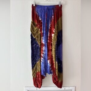 Earthbound Trading Co Women's Boho Hippie Gypsy Ethnic Festival Pants Size M